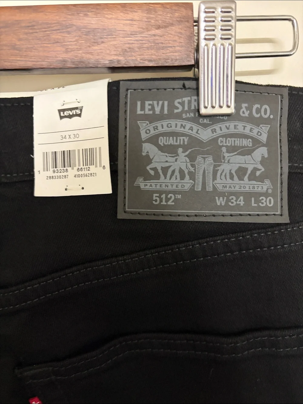 Levi's Black Men’s Skinny Jeans